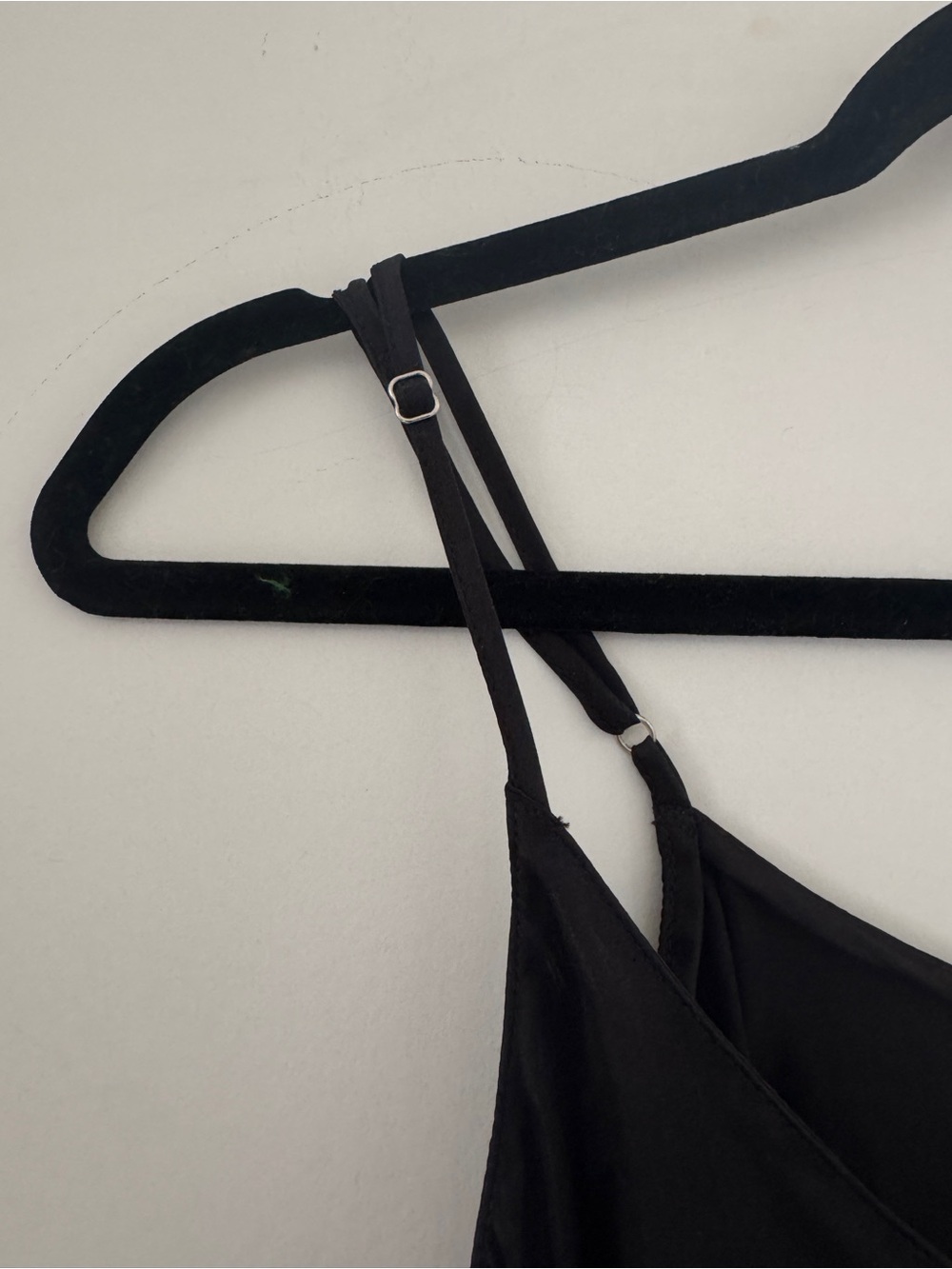 Lulus Sleek Look Black Silk Cami Top - Picture 7 of 10